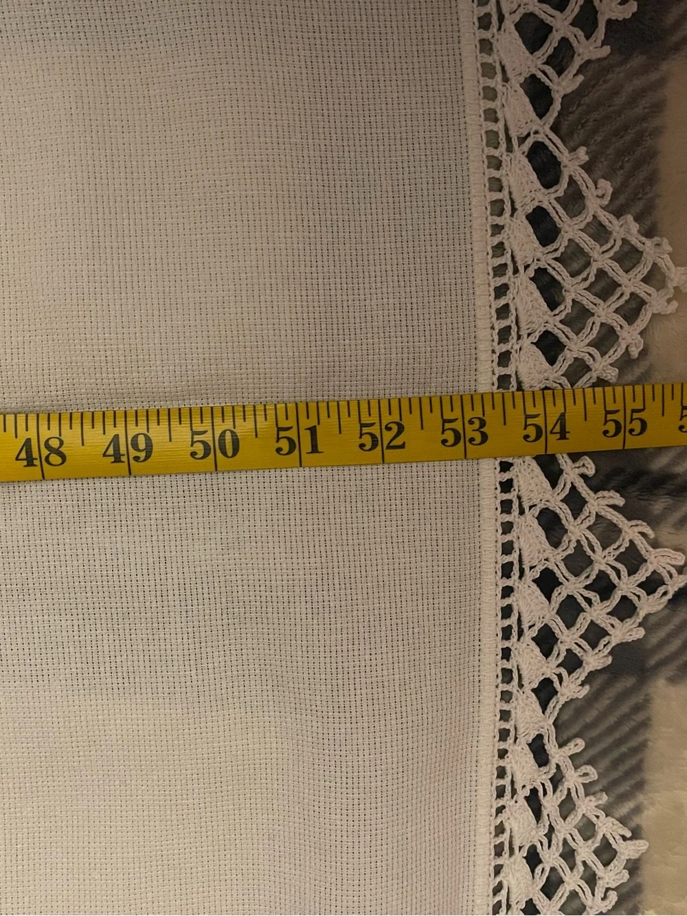 Send Offer Handmade Cross-stitch Fruit Centerpiece Tablecloth Colorful Fruit